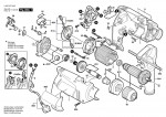 Bosch 0 603 337 903 Psb 550 Re Percussion Drill 230 V / Eu Spare Parts